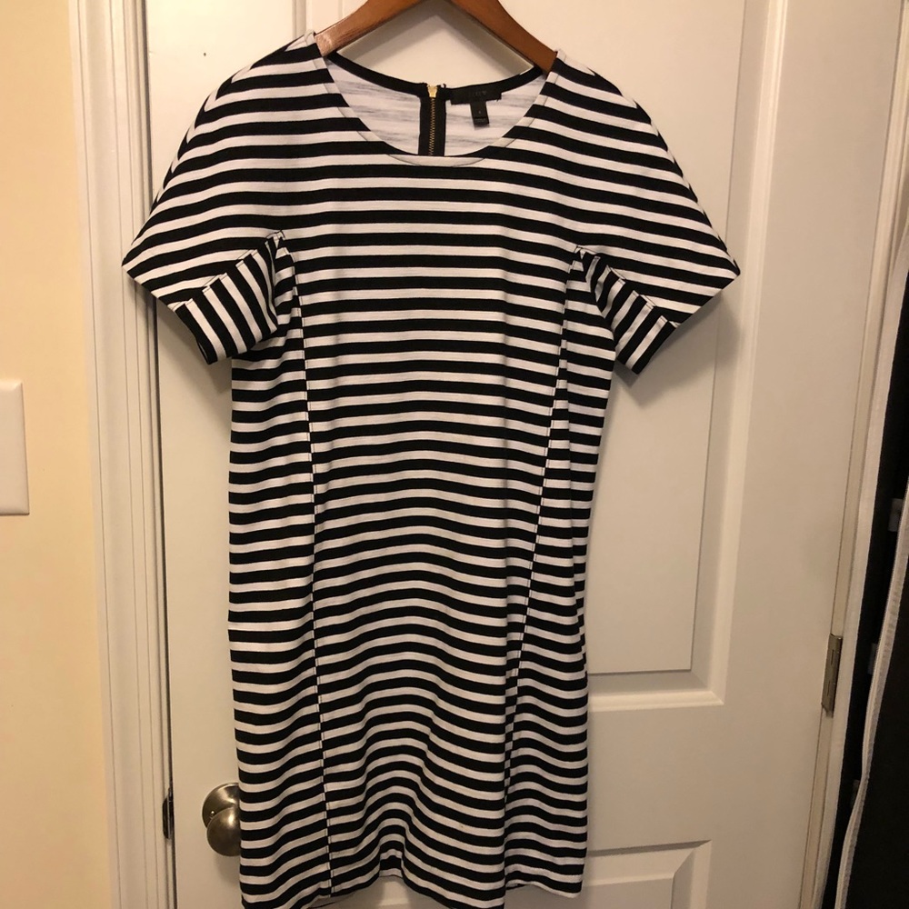 Jcrew stripe dress